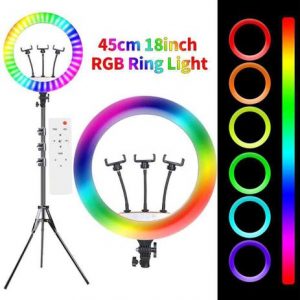 45cm/18 Inches Ring Light RGB With Remote