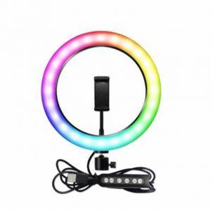 26 RGB Ring Light with Mobile Holder